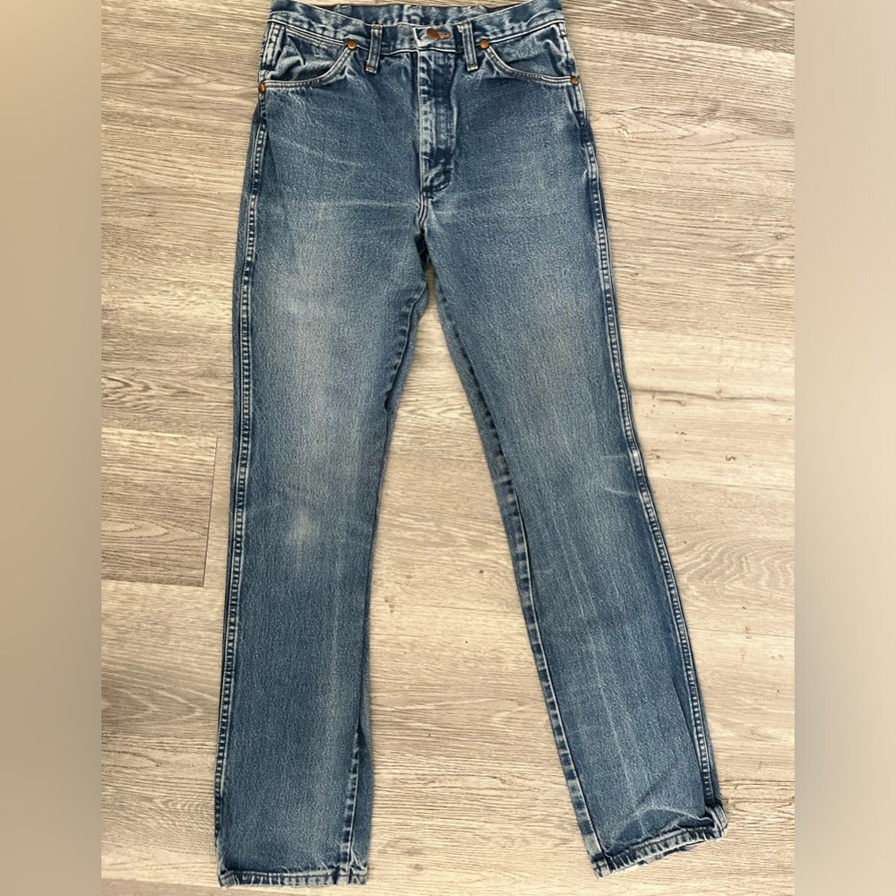 Vintage wrangler cigarette jeans 31X36